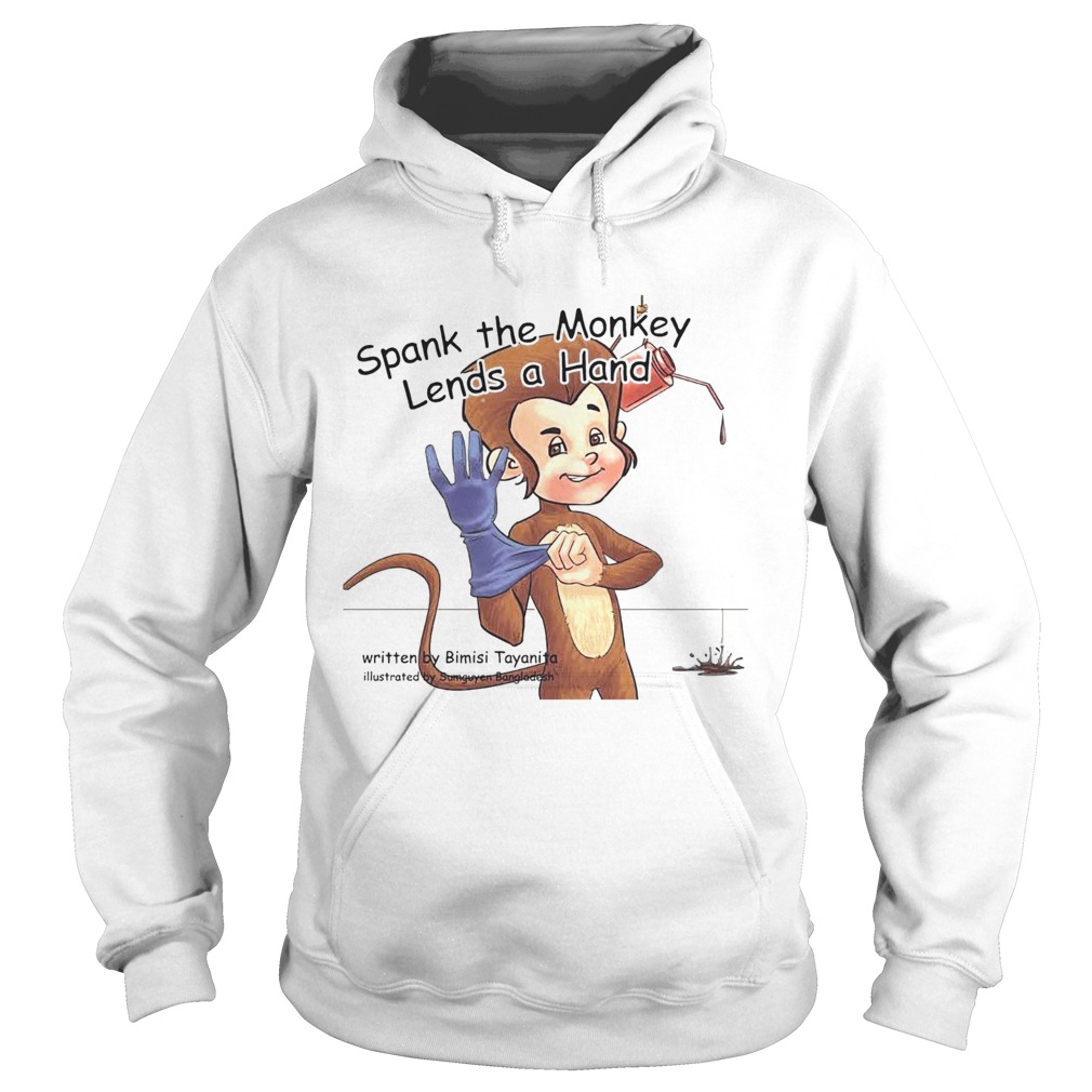 Spank The Monkey Lends A Hand Hoodie