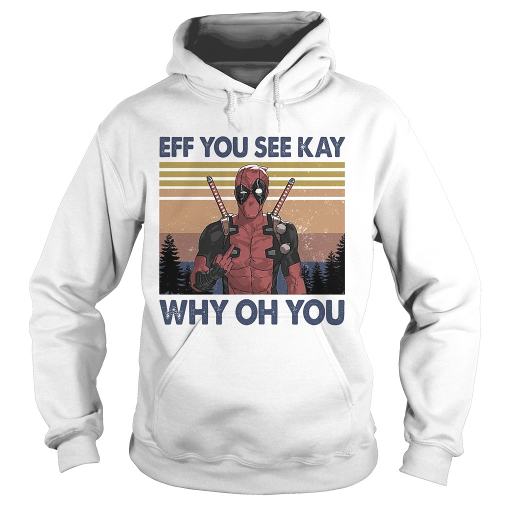 Spiderman eff you see kay why oh you vintage Hoodie