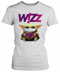 Star Wars Baby Yoda Hug Wizz Air Mask Covid 19 T-Shirt Classic Women's T-shirt
