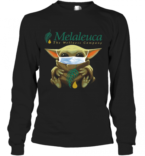 Star Wars Baby Yoda Mask Hug Melaleuca The Wellness Company T-Shirt Long Sleeved T-shirt 