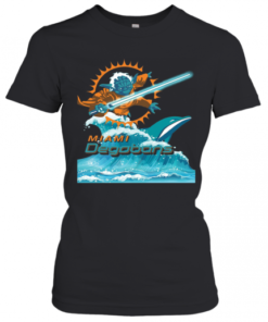 Star Wars Yoda Miami Dolphins Degobons T-Shirt Classic Women's T-shirt