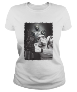 Star wars darth vader and stormtroopers selfie han solo frozen carbonite  Classic Ladies