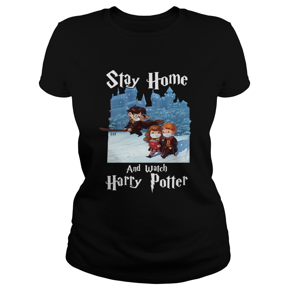 Stay Home And Watch Harry Potter Face Mask  Classic Ladies