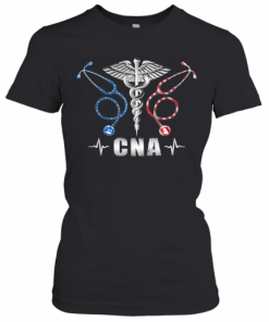 Stethoscope Caduceus As A Symbol Of Medicine Beat CNA T-Shirt Classic Women's T-shirt