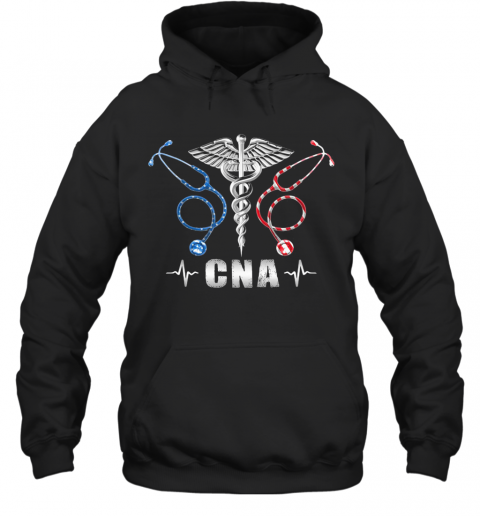 Stethoscope Caduceus As A Symbol Of Medicine Beat CNA T-Shirt Unisex Hoodie