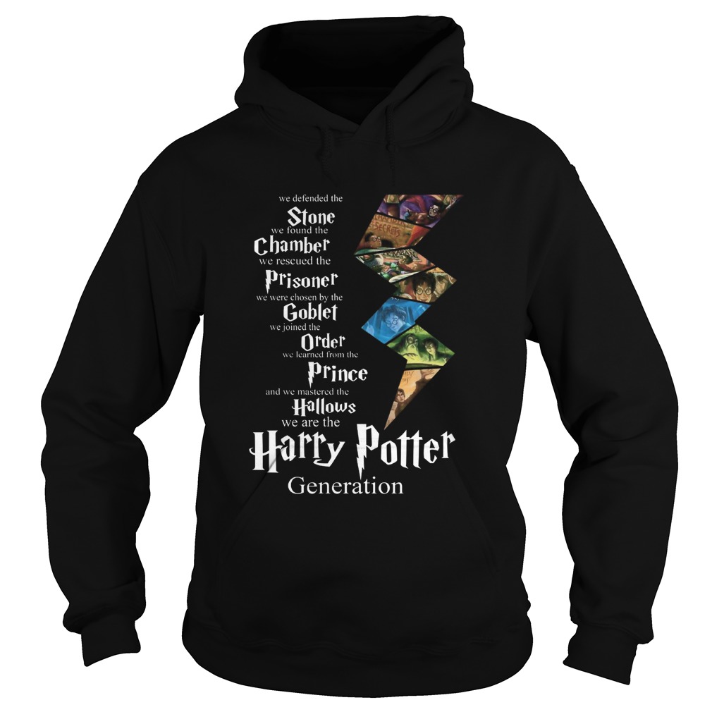 Stone Chamber Prisoner Goblet Order Prince Hallows Harry Potter Generation Hoodie