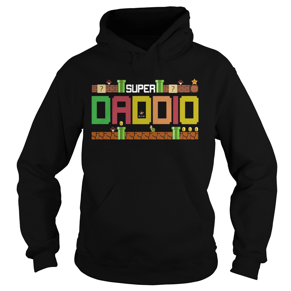 Super Dadio Mario Game  Hoodie