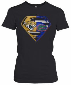Superman Jacksonville Jaguars And Florida Gators T-Shirt Classic Women's T-shirt