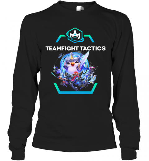 TFT League Of Legends Team Fight Tactics Artwork Little Legend T-Shirt Long Sleeved T-shirt 