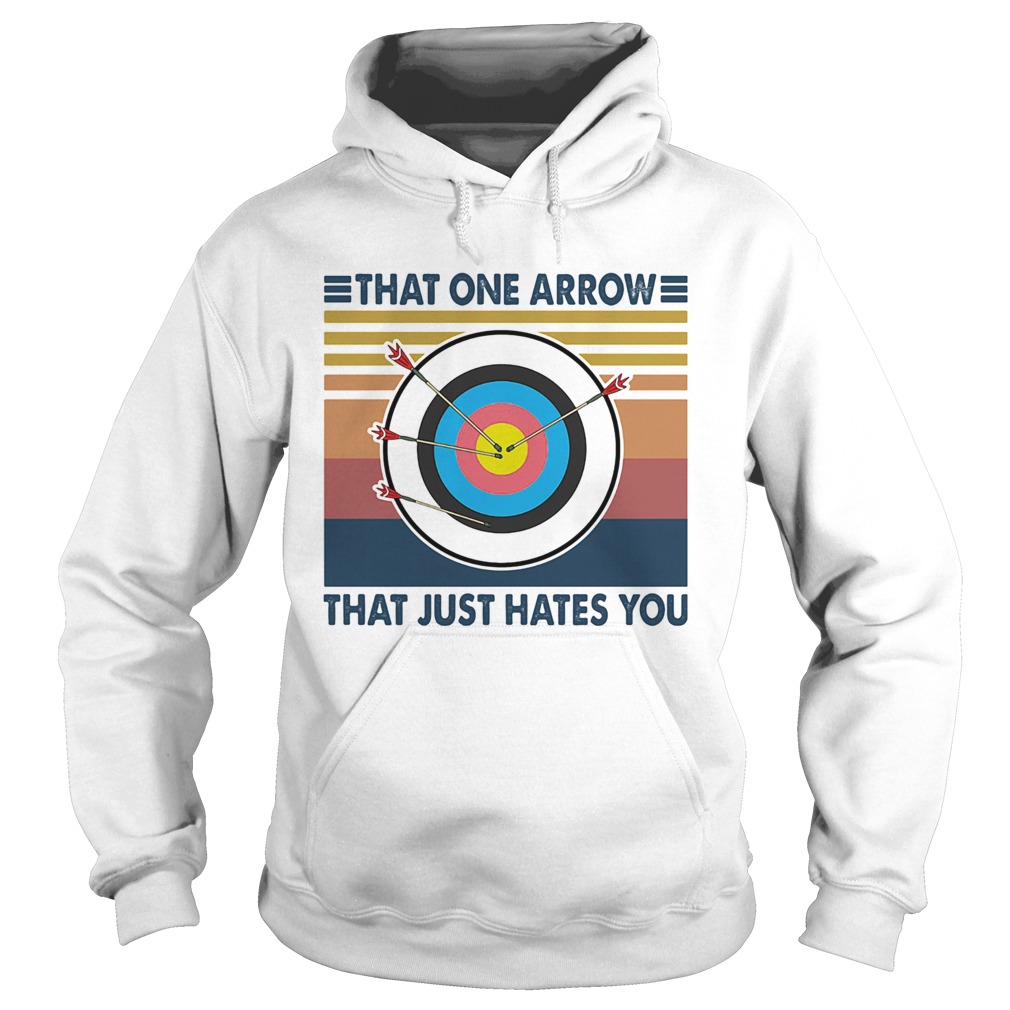 Target that one arrow that just hates you vintage  Hoodie