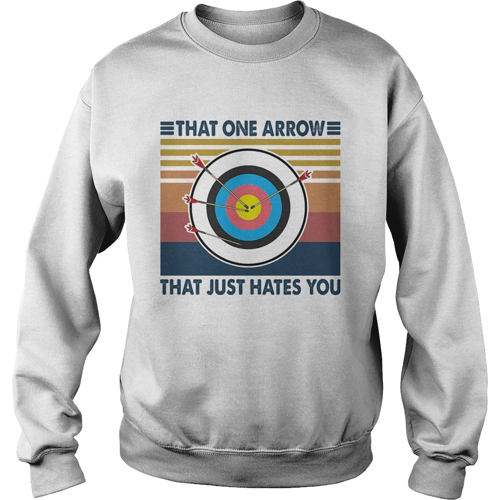 Target that one arrow that just hates you vintage  Sweatshirt
