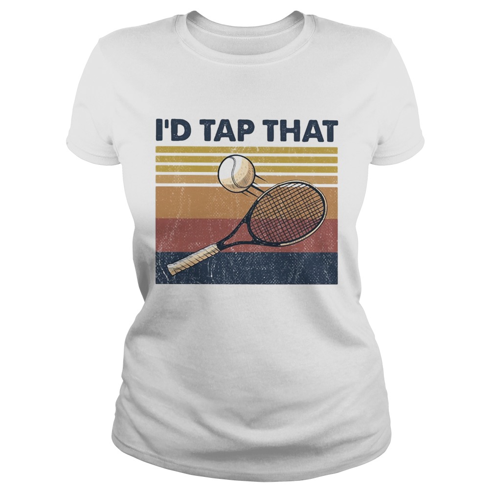 Tennis Id tap that vintage Classic Ladies