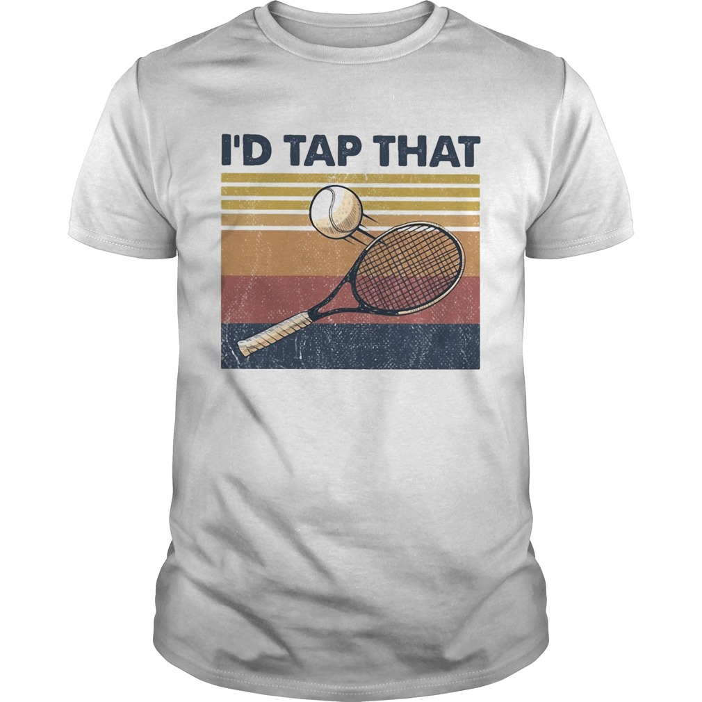 Tennis Id tap that vintage shirt