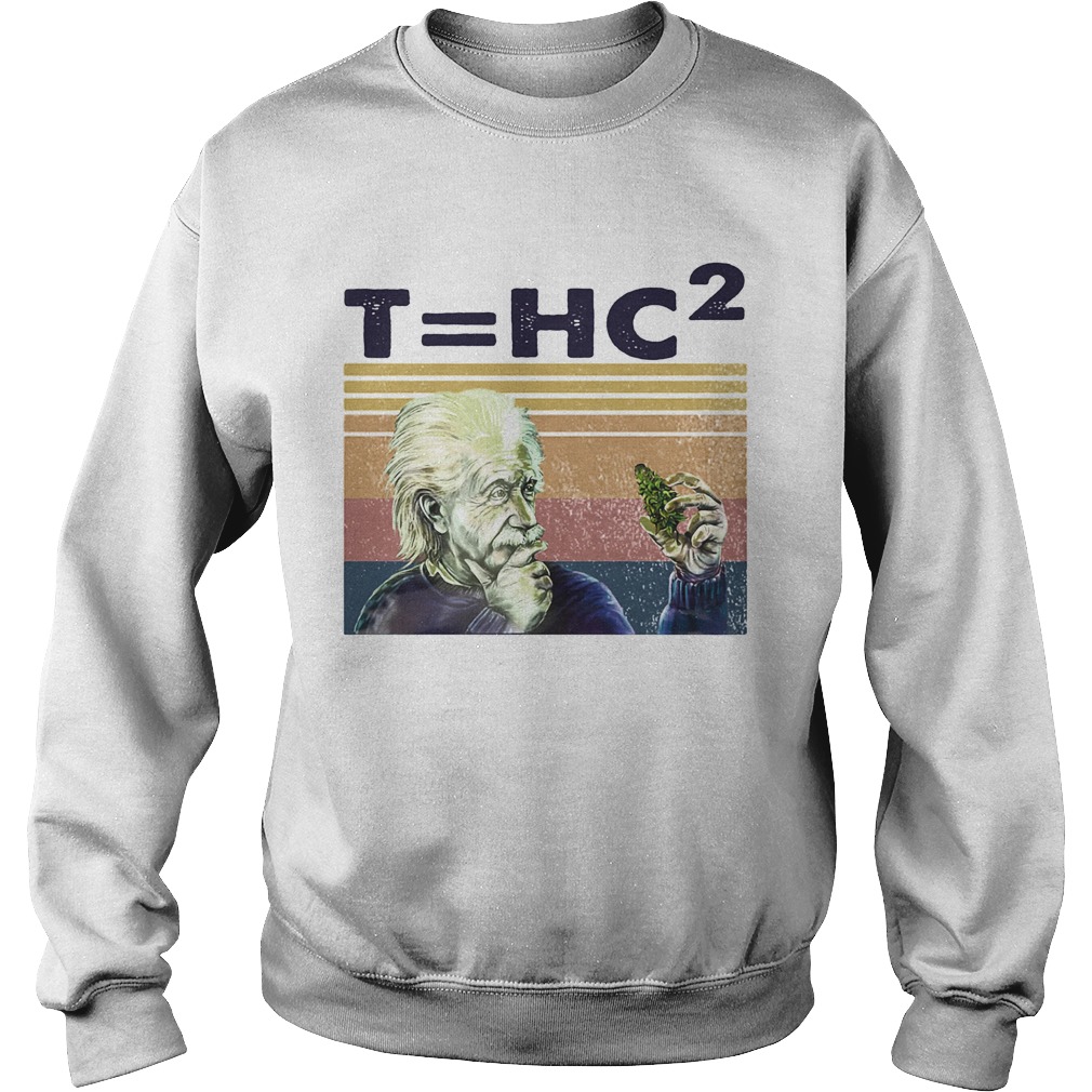 Thc2 Glass Rolling Enstein Syndicate Vintage  Sweatshirt