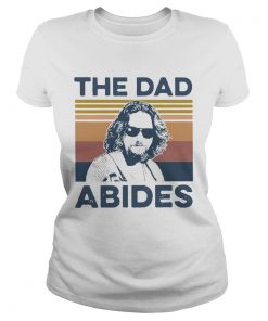 The Big Lebowski The Dad Abides Vintage  Classic Ladies