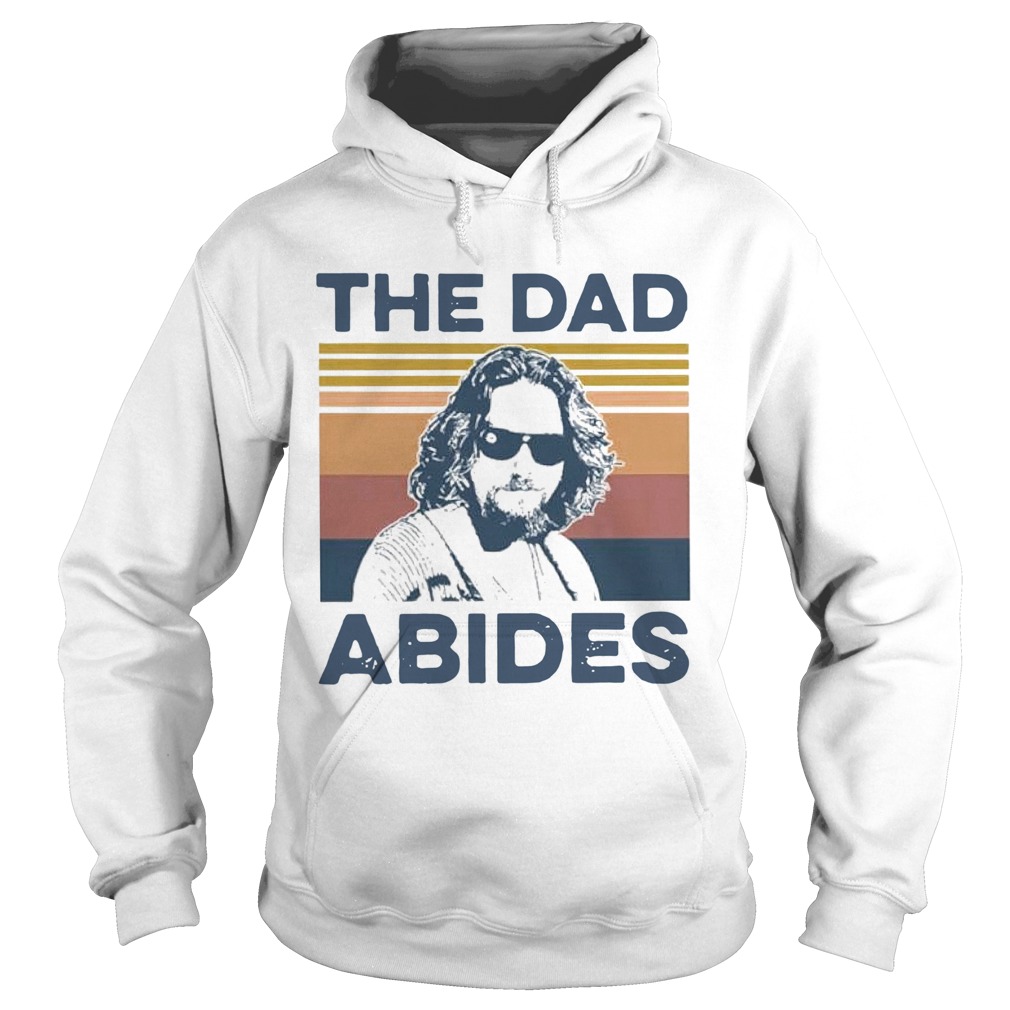 The Big Lebowski The Dad Abides Vintage  Hoodie