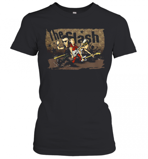 The Clash Band Cartoon T-Shirt Classic Women's T-shirt