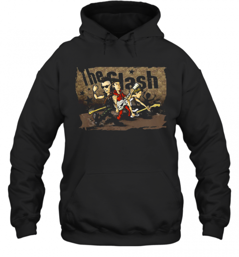 The Clash Band Cartoon T-Shirt Unisex Hoodie