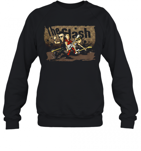 The Clash Band Cartoon T-Shirt Unisex Sweatshirt