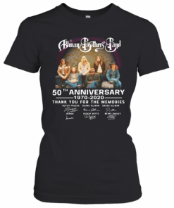 The Human Brothers Band 50Th Anniversary Thank You For The Memories T-Shirt Classic Women's T-shirt