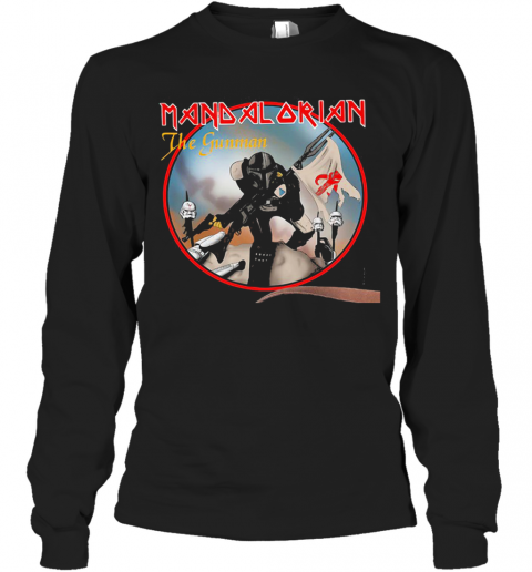 The Iron Maiden Mandalorian The Gunman T-Shirt Long Sleeved T-shirt 