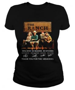 The Ranch Tv Series 20162020 Signature Thank You For The Memories  Classic Ladies