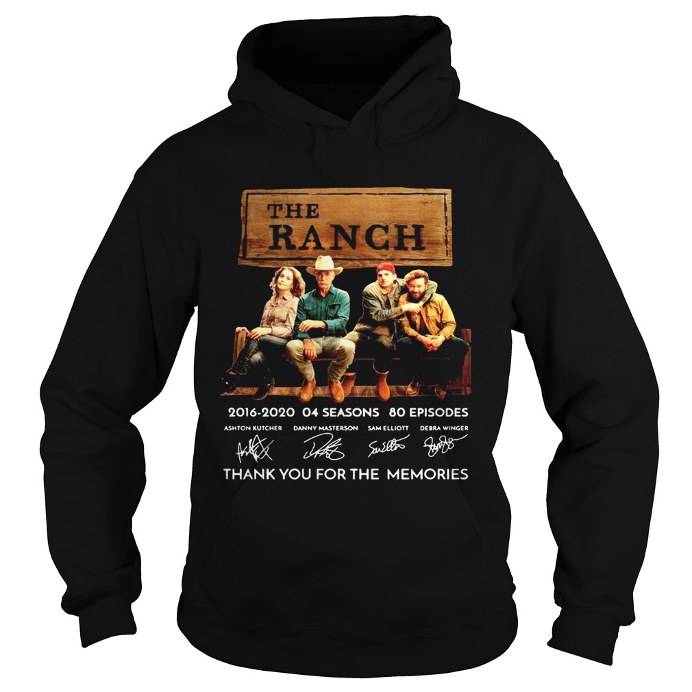 The Ranch Tv Series 20162020 Signature Thank You For The Memories  Hoodie