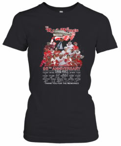 The Red Wings 95Th Anniversary 1926 2021 Thank You For The Memories T-Shirt Classic Women's T-shirt