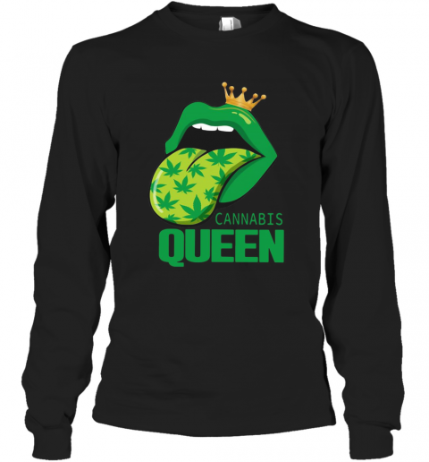 The Rolling Stones Cannabis Queen T-Shirt Long Sleeved T-shirt 