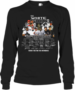 The White Sox 120Th Anniversary 1900 2020 Thank You For The Memories Signatures T-Shirt Long Sleeved T-shirt