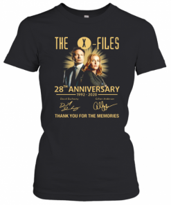 The X Files 28Th Anniversary 1992 2020 Thank You For The Memories T-Shirt Classic Women's T-shirt