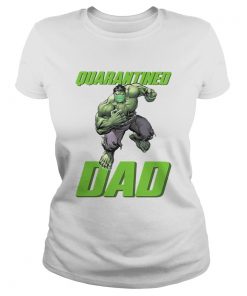 The hulk mask quarantined dad  Classic Ladies