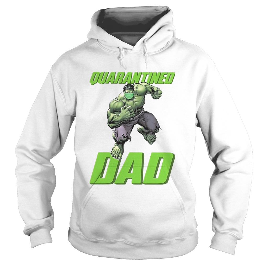 The hulk mask quarantined dad Hoodie