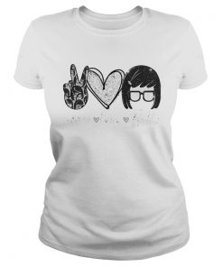 Tina Belcher Peace Love Butts  Classic Ladies