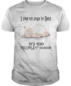Totoro I Like To Stay In Bed Its Too Peopley Outside  Unisex