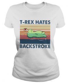Trex Hates Backstroke Vintage  Classic Ladies