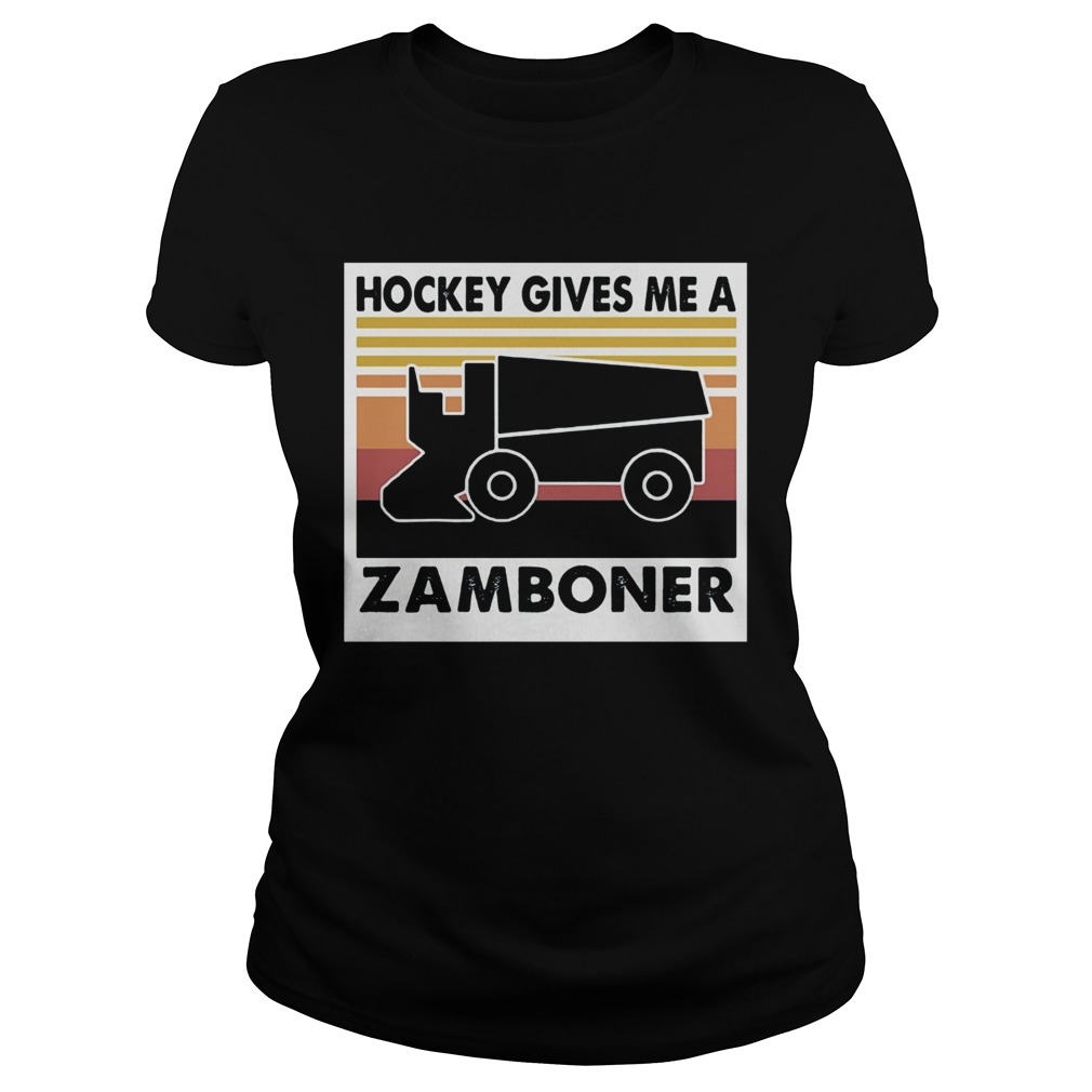 Truck hockey gives me a zamboner vintage  Classic Ladies
