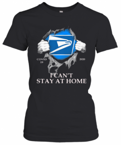 United States Postal Service Covid 19 2020 I Can'T Stay At Home Hand T-Shirt Classic Women's T-shirt