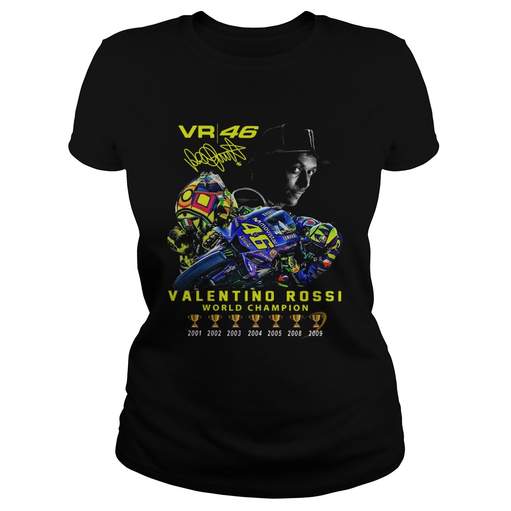 VR46 Valentino Rossi World Champion Signature Classic Ladies