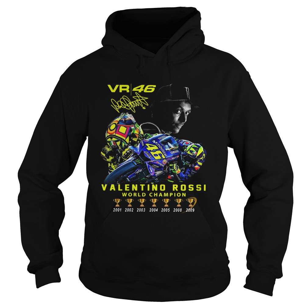 VR46 Valentino Rossi World Champion Signature Hoodie