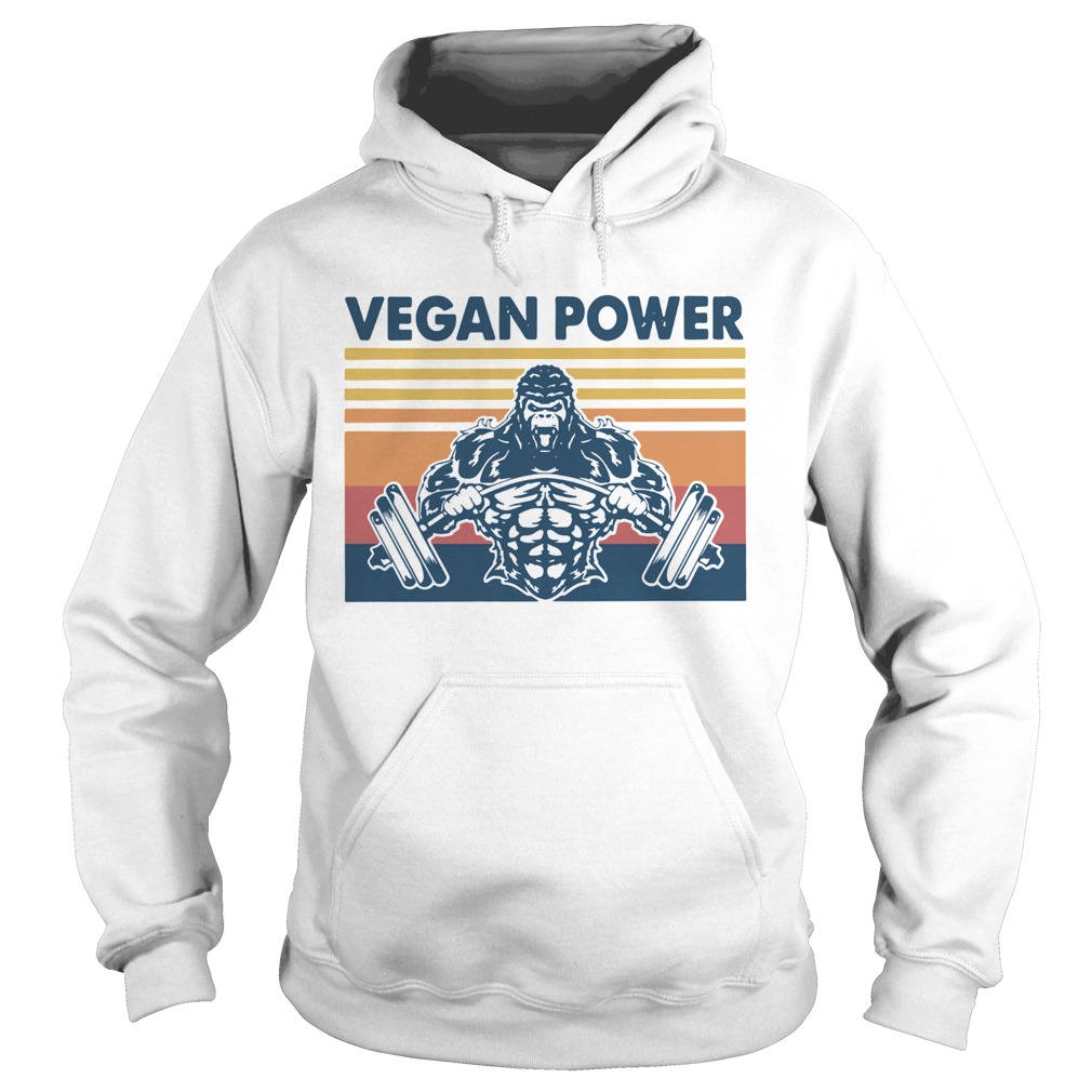 Vegan Power Vintage Hoodie