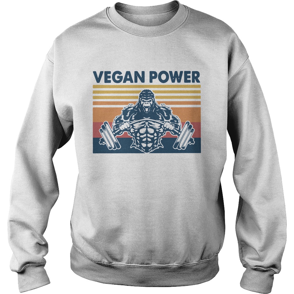 Vegan Power Vintage Sweatshirt