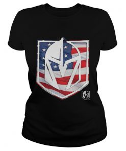 Vegas Golden Knights American flag veteran Independence Day  Classic Ladies