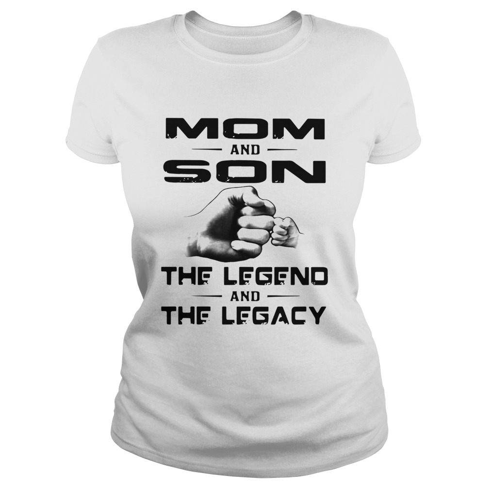 Vintage Mom And Son The Legend And The Legacy Classic Ladies