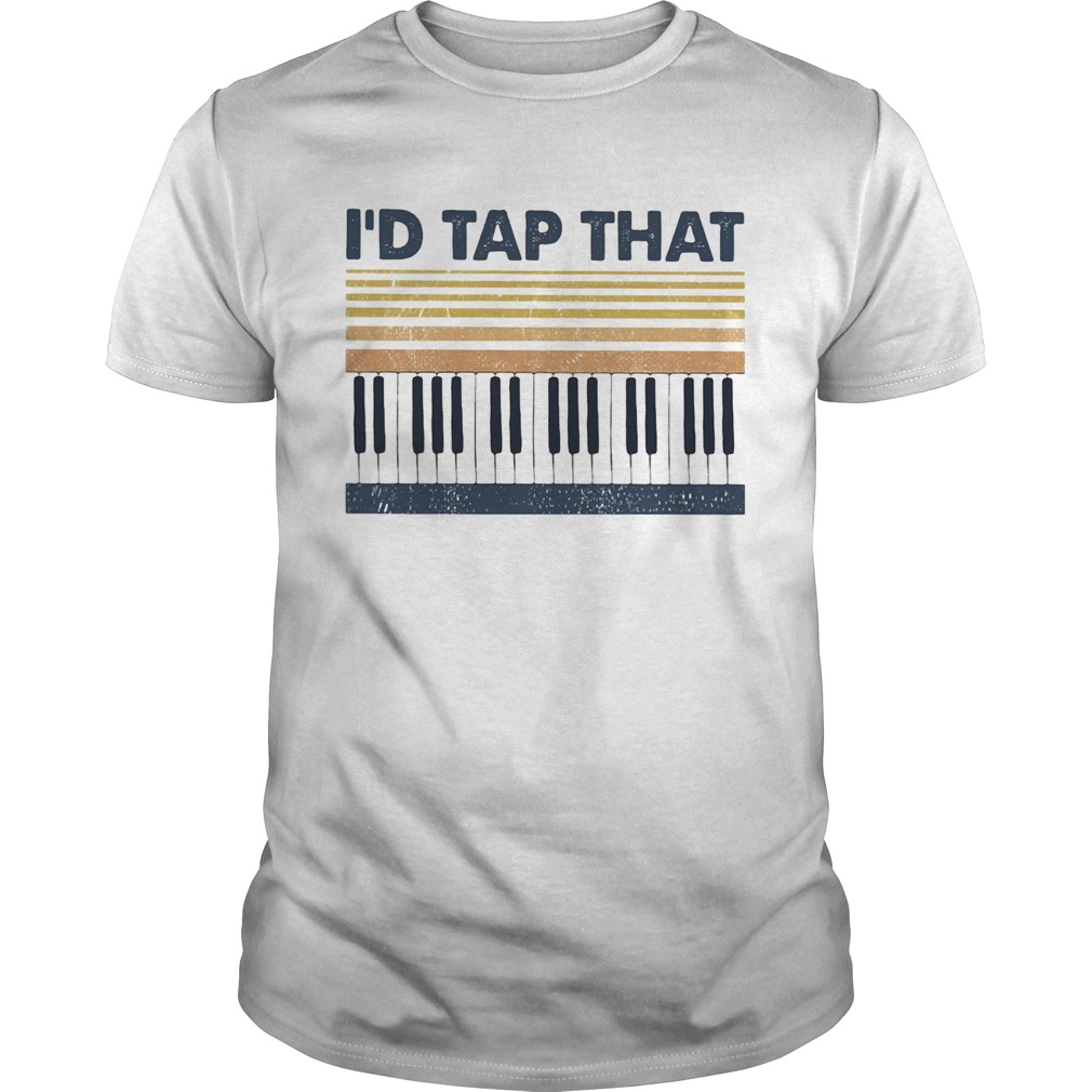 Vintage Piano Id Tap That shirt