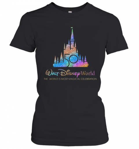 Walt Disney World 50Th Anniversary 1970 2020 The World'S Most Magical Celebration T-Shirt Classic Women's T-shirt