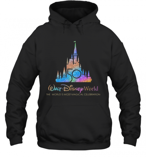 Walt Disney World 50Th Anniversary 1970 2020 The World'S Most Magical Celebration T-Shirt Unisex Hoodie