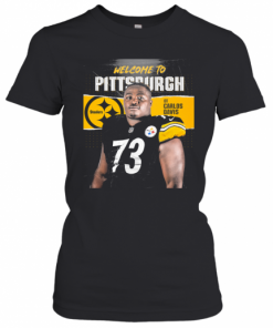 Welcome To Pittsburgh Steelers Football Team Dt Carlos Davis T-Shirt Classic Women's T-shirt