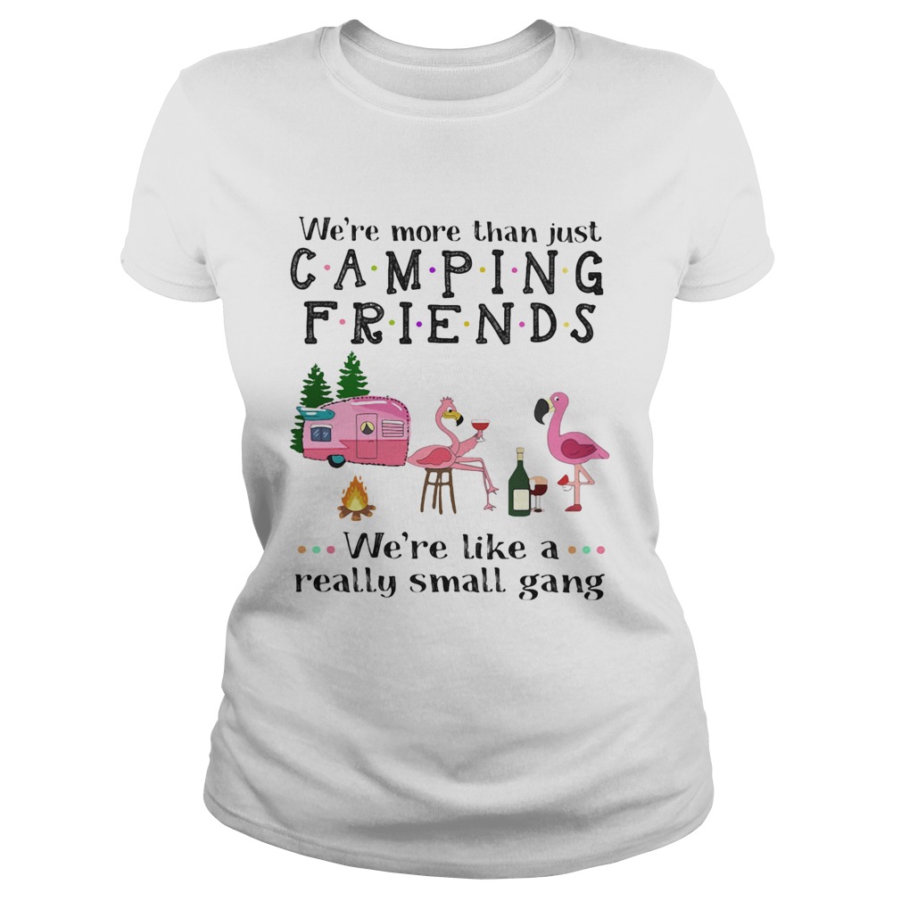 Were more than just camping friends were like a really small gang Flamingo  Classic Ladies