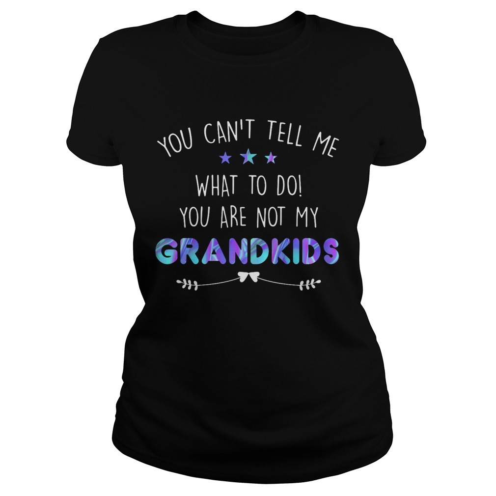 You cant tell me what to do you are not my grandkids stars  Classic Ladies